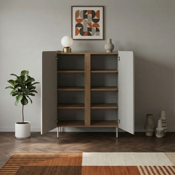 Lomar Sideboard 90x120,4x40,5 cm - Santstone, naturfärgad ek - Products - Förvaring - Förvaringsmöbler - Sideboard & skänk