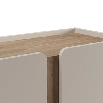Lomar Sideboard 90x120,4x40,5 cm - Santstone, naturfärgad ek - Products - Förvaring - Förvaringsmöbler - Sideboard & skänk