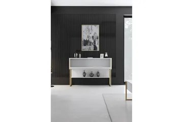 Luxe Byrå 120 cm - Guld/Vit - Products - Förvaring - Förvaringsmöbler - Byrå