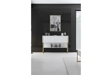 Luxe Byrå 120 cm - Guld/Vit - Products - Förvaring - Förvaringsmöbler - Byrå