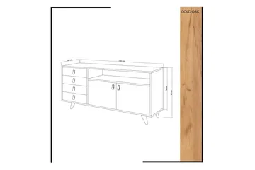 Mod Design Skänk - Trä/Vit - Products - Förvaring - Förvaringsmöbler - Sideboard & skänk