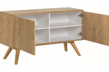 Nature Byrå Vit/Natur - Natur - Products - Förvaring - Förvaringsmöbler - Byrå