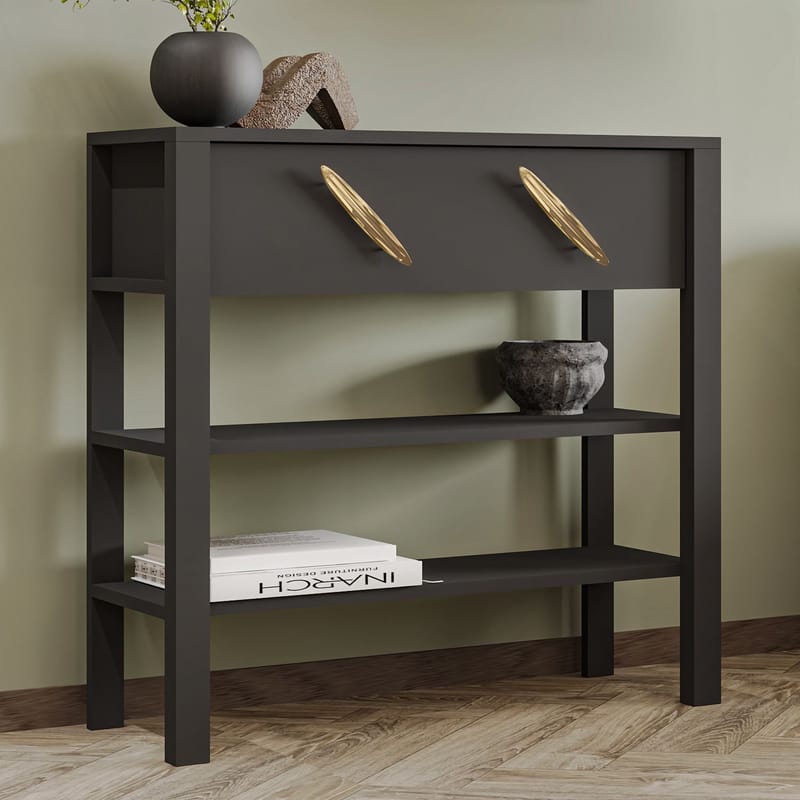 Relon Byrå 90x85x30 cm - Antracit - Products - Förvaring - Förvaringsmöbler - Sideboard & skänk