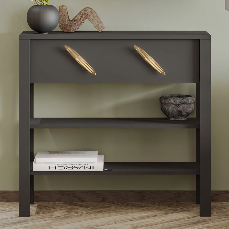 Relon Byrå 90x85x30 cm - Antracit - Products - Förvaring - Förvaringsmöbler - Sideboard & skänk