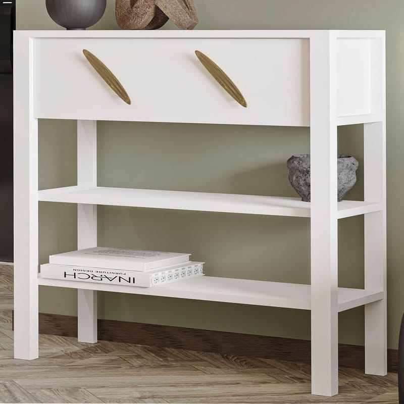 Relon Byrå 90x85x30 cm - Vit - Products - Förvaring - Förvaringsmöbler - Sideboard & skänk