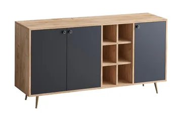Sideboard 40x140 cm - Natur/Antracit - Products - Förvaring - Förvaringsmöbler - Sideboard & skänk