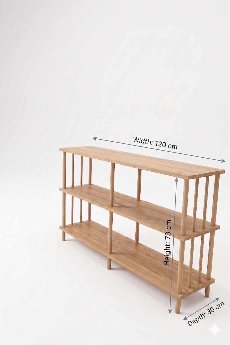 Belvo Sideboard 120x73x30 cm - Furu - Products - Förvaring - Förvaringsmöbler - Sideboard & skänk