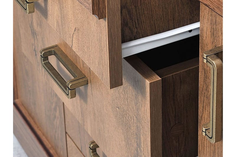 Tadeusz Byrå 120x44x90 cm - Brun - Products - Förvaring - Förvaringsmöbler - Byrå