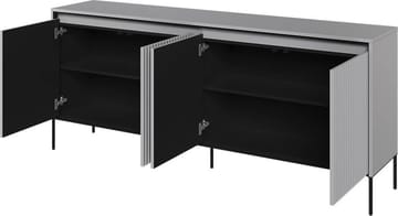 Trend skänk B193 cm - Grå/svart - Grå/svart - Products - Förvaring - Förvaringsmöbler - Sideboard & skänk