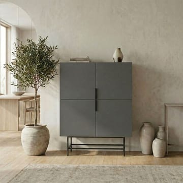 Truvia Sideboard 100x128x40 cm - antracit svart - Products - Förvaring - Förvaringsmöbler - Sideboard & skänk