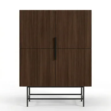 Truvia Sideboard 100x128x40 cm - Milano valnöt svart - Products - Förvaring - Förvaringsmöbler - Sideboard & skänk