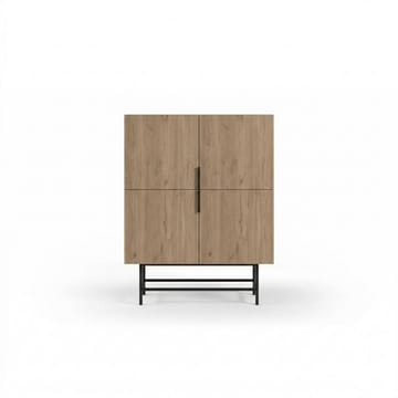 Truvia Sideboard 100x128x40 cm - naturlig ek svart - Products - Förvaring - Förvaringsmöbler - Sideboard & skänk