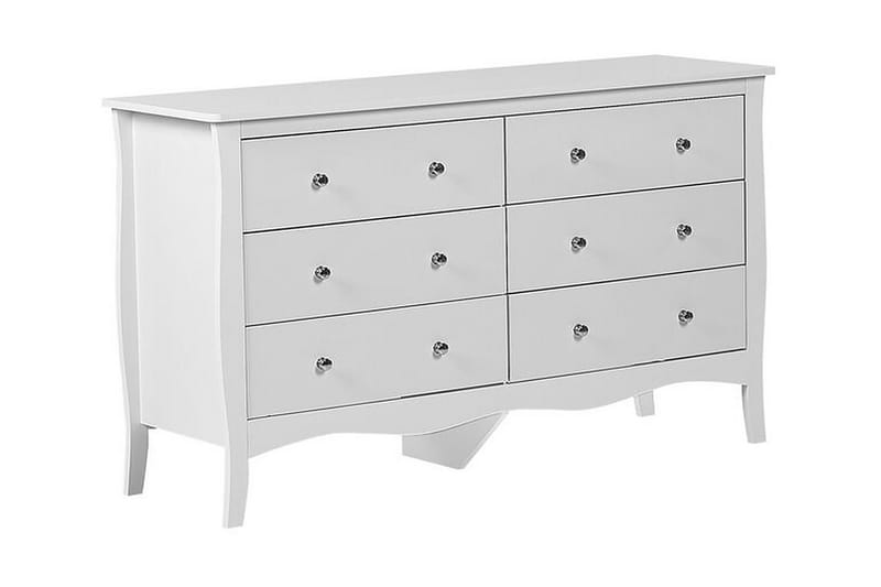 Winchester Byrå 130 cm - Vit - Products - Förvaring - Förvaringsmöbler - Byrå