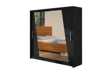 Garderob Prag LED-belysning - Svart - Products - Förvaring - Garderober & garderobssystem