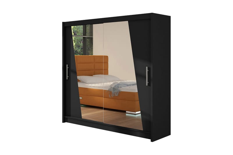 Garderob Prag LED-belysning - Svart - Products - Förvaring - Garderober & garderobssystem