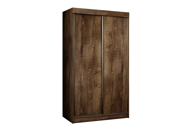 Dunkra Garderob 100x200 cm - Brun - Products - Förvaring - Garderober & garderobssystem - Garderobsskåp