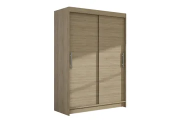Estella Garderob 120 cm Skjutdörrar - Beige/Trä/Natur - Products - Förvaring - Garderober & garderobssystem - Garderobsskåp