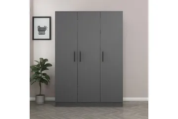 Fruitland Garderob 135 cm - Antracit - Products - Förvaring - Garderober & garderobssystem - Garderobsskåp