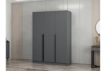 Fruitland Garderob 135 cm - Antracit - Products - Förvaring - Garderober & garderobssystem - Garderobsskåp