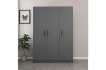 Fruitland Garderob 135 cm - Antracit - Products - Förvaring - Garderober & garderobssystem - Garderobsskåp
