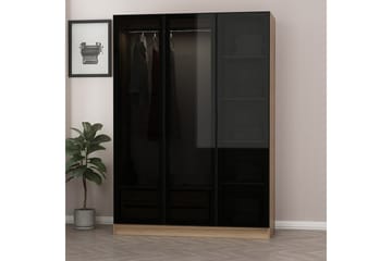 Fruitland Garderob 135 cm - Brun - Products - Förvaring - Garderober & garderobssystem - Garderobsskåp