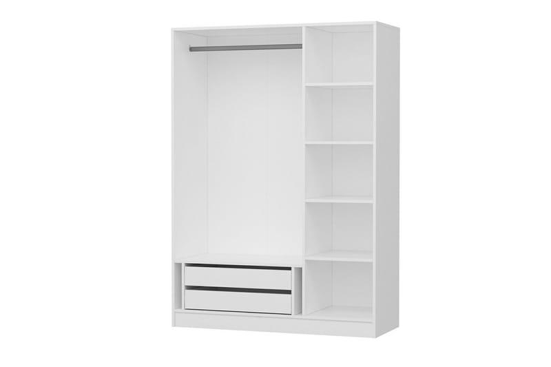 Fruitland Garderob 135 cm - Cream - Products - Förvaring - Garderober & garderobssystem - Garderobsskåp