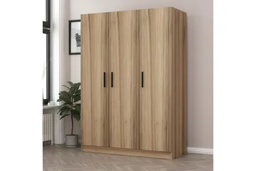Fruitland Garderob 135 cm - Ek - Products - Förvaring - Garderober & garderobssystem - Garderobsskåp