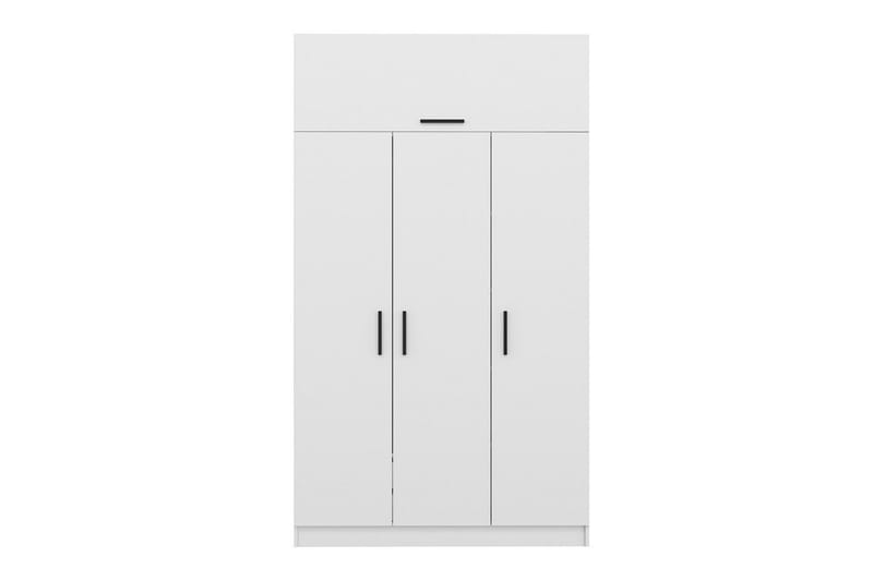 Fruitland Garderob 135 cm - Vit - Products - Förvaring - Garderober & garderobssystem - Garderobsskåp