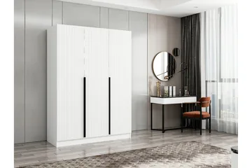 Fruitland Garderob 135 cm - Vit - Products - Förvaring - Garderober & garderobssystem - Garderobsskåp