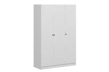 Fruitland Garderob 135 cm - Vit - Products - Förvaring - Garderober & garderobssystem - Garderobsskåp