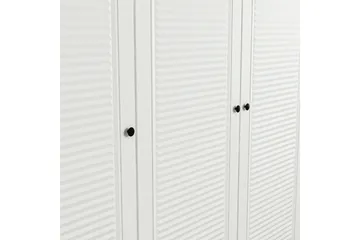 Fruitland Garderob 135x210 cm - Vit - Products - Förvaring - Garderober & garderobssystem - Garderobsskåp