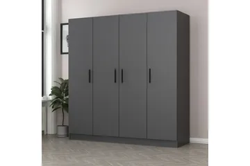 Fruitland Garderob 180 cm - Antracit - Products - Förvaring - Garderober & garderobssystem - Garderobsskåp