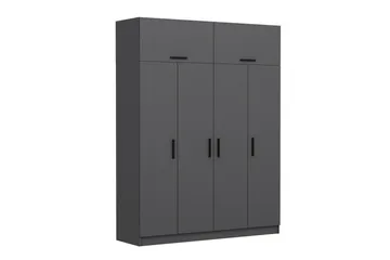 Fruitland Garderob 180 cm - Antracit - Products - Förvaring - Garderober & garderobssystem - Garderobsskåp