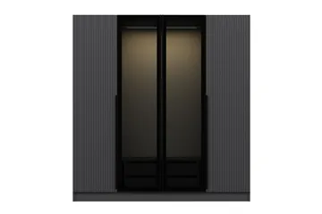 Fruitland Garderob 180 cm - Antracit - Products - Förvaring - Garderober & garderobssystem - Garderobsskåp