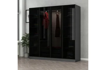 Fruitland Garderob 180 cm - Antracit - Products - Förvaring - Garderober & garderobssystem - Garderobsskåp
