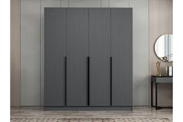 Fruitland Garderob 180 cm - Antracit - Products - Förvaring - Garderober & garderobssystem - Garderobsskåp
