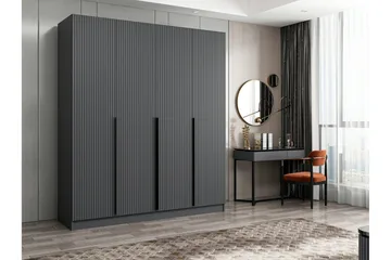 Fruitland Garderob 180 cm - Antracit - Products - Förvaring - Garderober & garderobssystem - Garderobsskåp