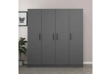 Fruitland Garderob 180 cm - Antracit - Products - Förvaring - Garderober & garderobssystem - Garderobsskåp