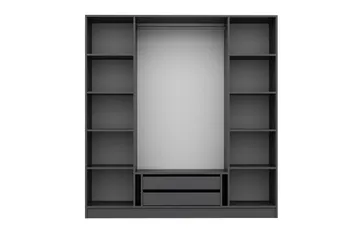 Fruitland Garderob 180 cm - Antracit - Products - Förvaring - Garderober & garderobssystem - Garderobsskåp