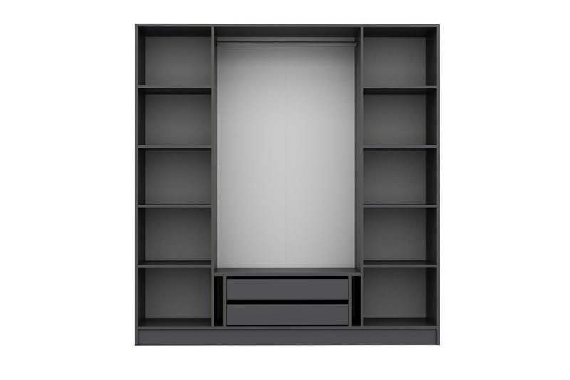 Fruitland Garderob 180 cm - Antracit - Products - Förvaring - Garderober & garderobssystem - Garderobsskåp