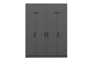 Fruitland Garderob 180 cm - Antracit - Products - Förvaring - Garderober & garderobssystem - Garderobsskåp