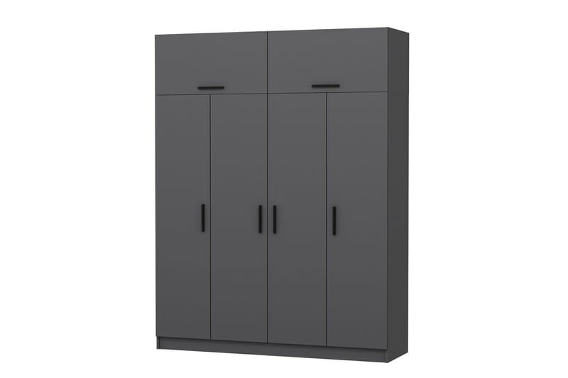 Fruitland Garderob 180 cm - Antracit - Products - Förvaring - Garderober & garderobssystem - Garderobsskåp