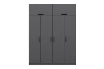 Fruitland Garderob 180 cm - Antracit - Products - Förvaring - Garderober & garderobssystem - Garderobsskåp