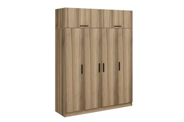 Fruitland Garderob 180 cm - Brun - Products - Förvaring - Garderober & garderobssystem - Garderobsskåp
