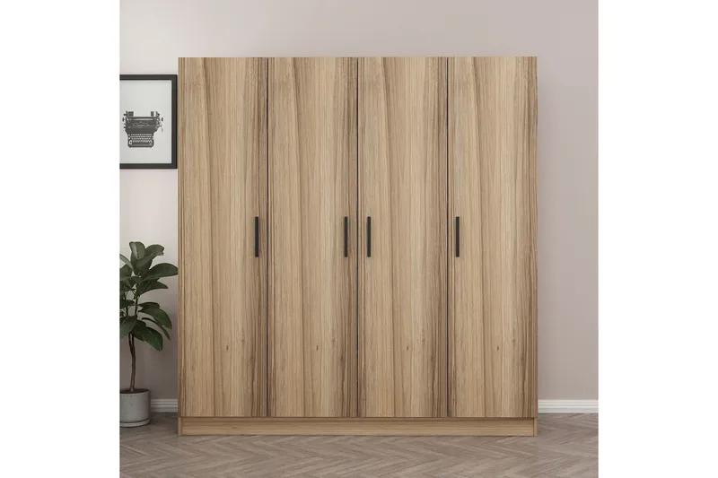 Fruitland Garderob 180 cm - Brun - Products - Förvaring - Garderober & garderobssystem - Garderobsskåp