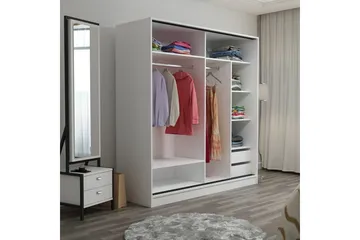 Fruitland Garderob 180 cm - Brun - Products - Förvaring - Garderober & garderobssystem - Garderobsskåp