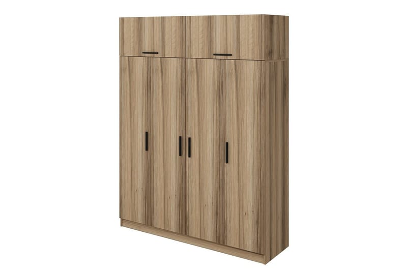 Fruitland Garderob 180 cm - Brun - Products - Förvaring - Garderober & garderobssystem - Garderobsskåp