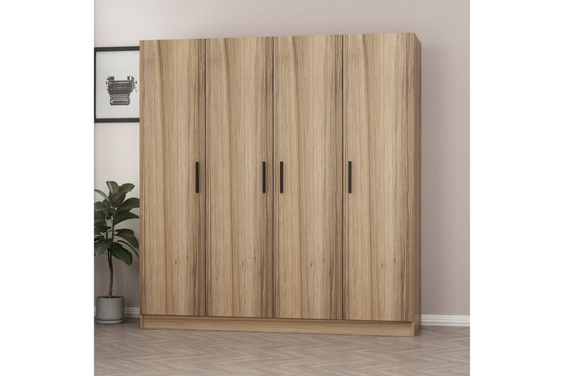 Fruitland Garderob 180 cm - Brun - Products - Förvaring - Garderober & garderobssystem - Garderobsskåp