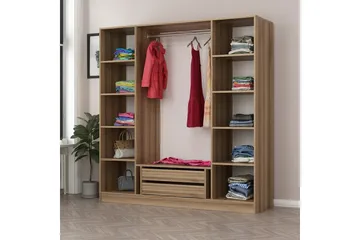 Fruitland Garderob 180 cm - Grå - Products - Förvaring - Garderober & garderobssystem - Garderobsskåp