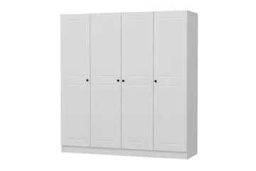 Fruitland Garderob 180 cm - Vit - Products - Förvaring - Garderober & garderobssystem - Garderobsskåp